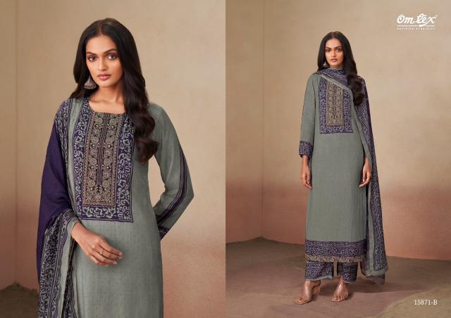 Omtex urshita sanskriti wholesale kurtis & dress material